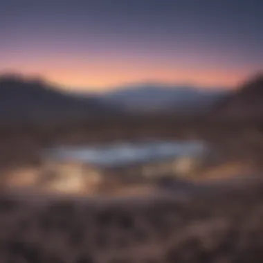 Twilight Secrets of Area 51 Top-Secret Facility at Dusk