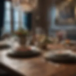 Elegant Dining Table Setting
