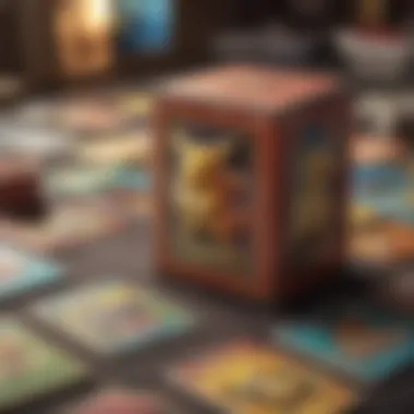 Rare First Edition Pokemon Cards Collection Illustration depicting a collection of rare first edition Pokemon cards