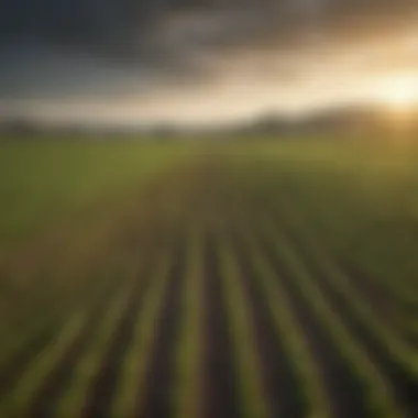 Expansive Fields of Crops Vast Fields of Crops
