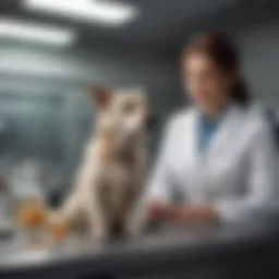 Veterinarian conducting market research