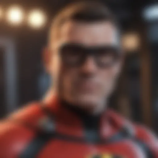 Vibrant Superhero Character Design