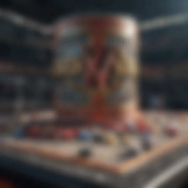 Vibrant WWE Puzzle Game Setting