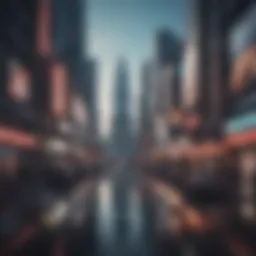 Virtual cityscape simulation