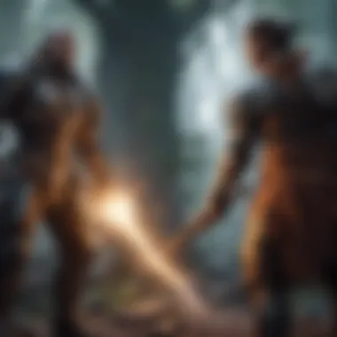 Legendary Encounters in Xbox Gaming Epic fantasy battle scene from a game