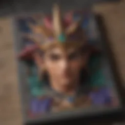 A rare Yu-Gi-Oh trading card displayed in a protective sleeve